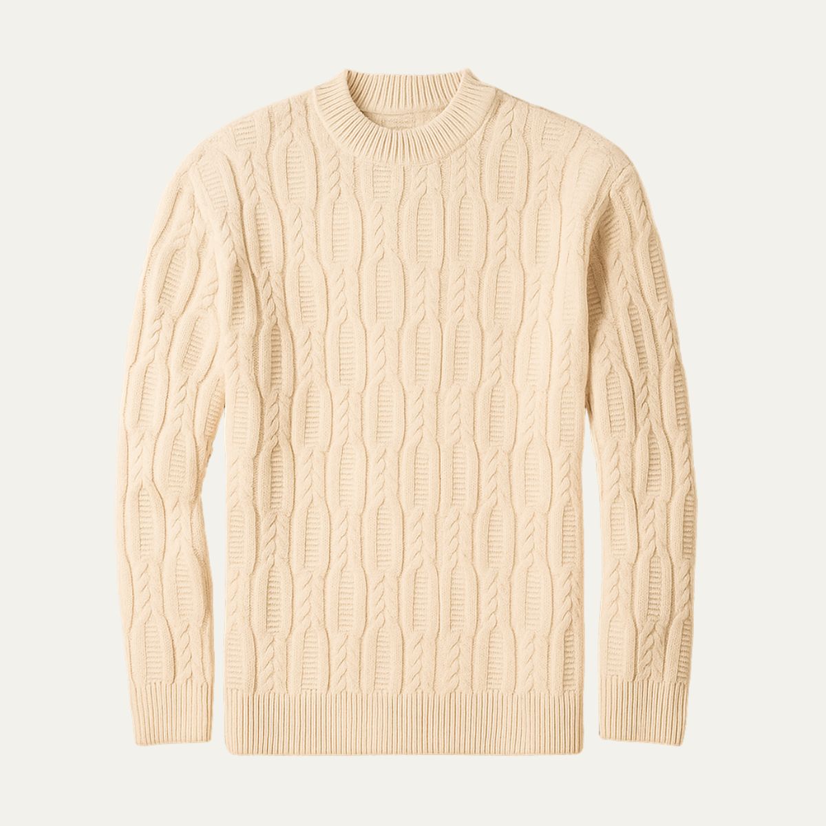 Luxury Crew Neck Men's Sweater - Nocini
