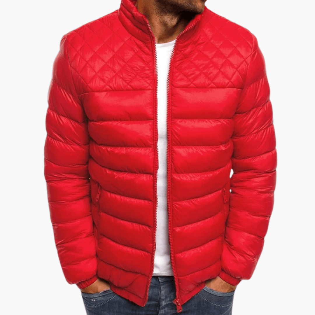Insulated Men's Winter Puffer Coat