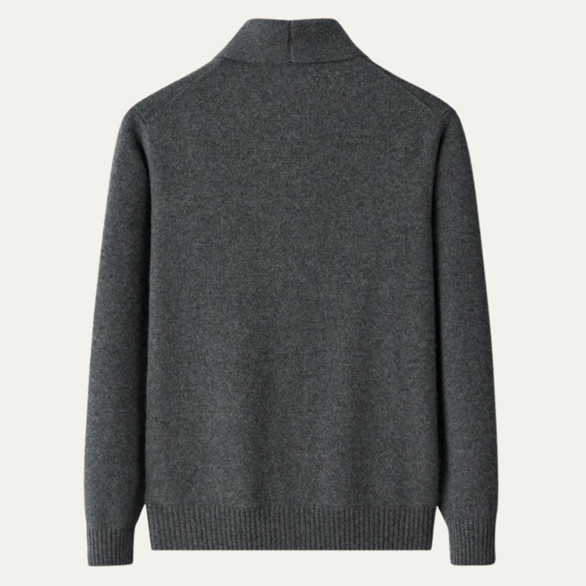 Luxury Men's Cashmere Button Cardigan Sweater