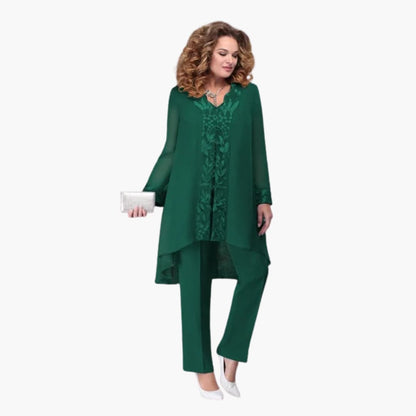 Tailored 3-Piece Ladies Business Suit