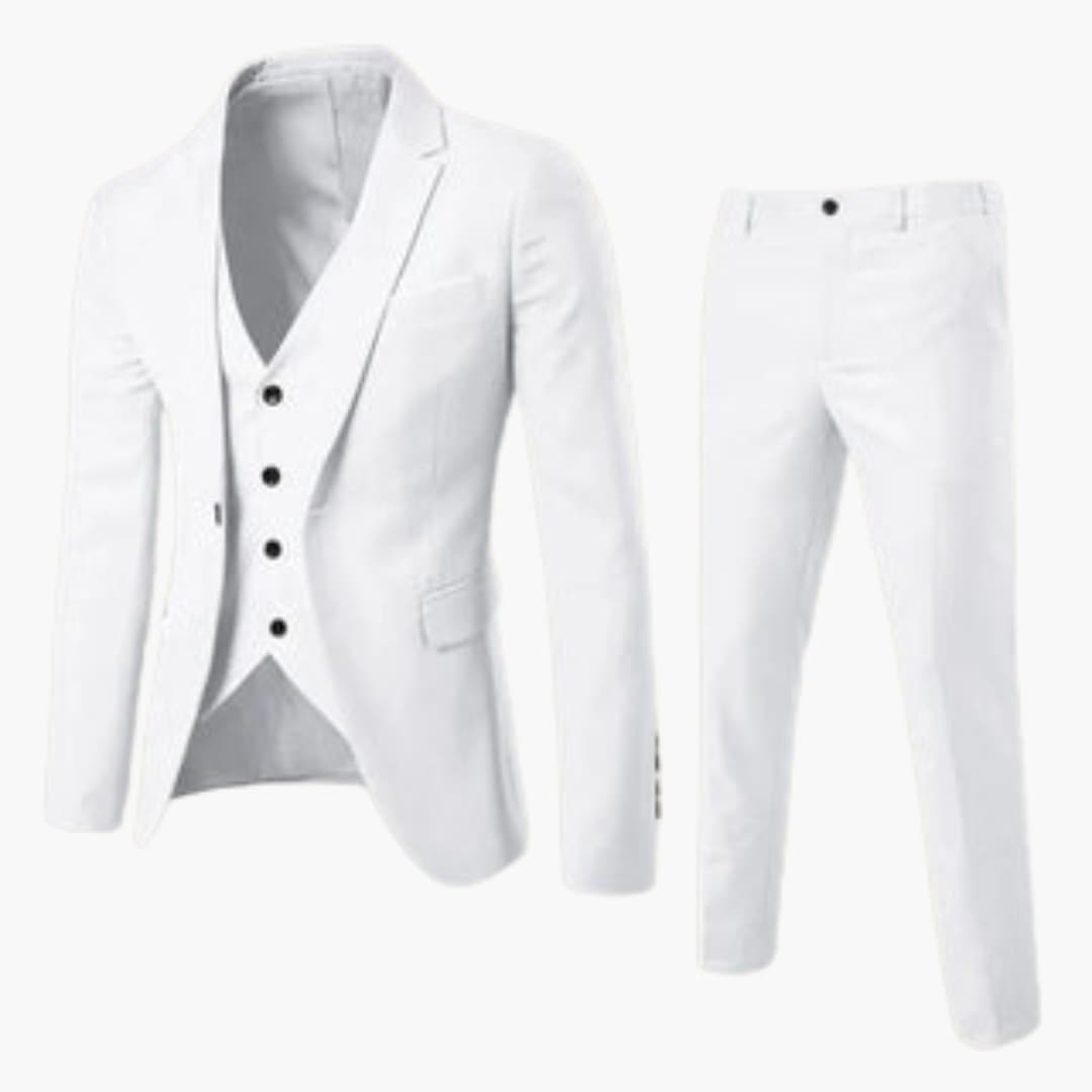 Classic Business 3 Piece Suit Set