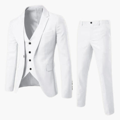 Classic Business 3 Piece Suit Set