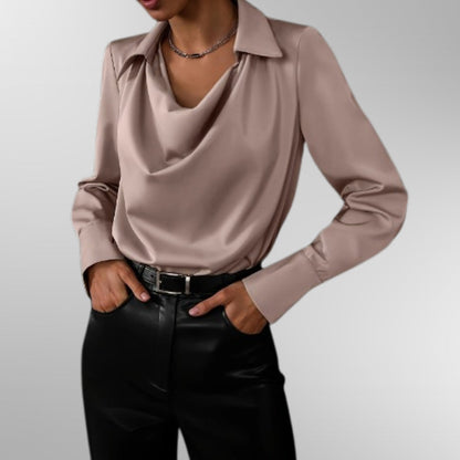 Luxurious Silk Top for Elegant Occasions - Nocini