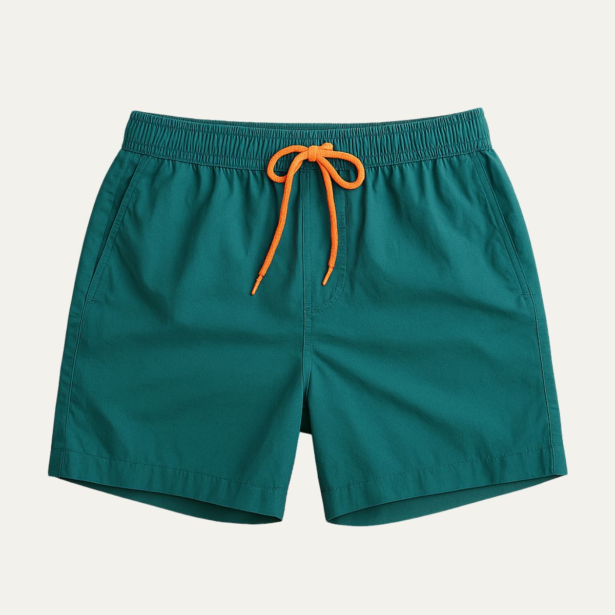 Men's Quick Dry Beach Swim Shorts with Drawstring