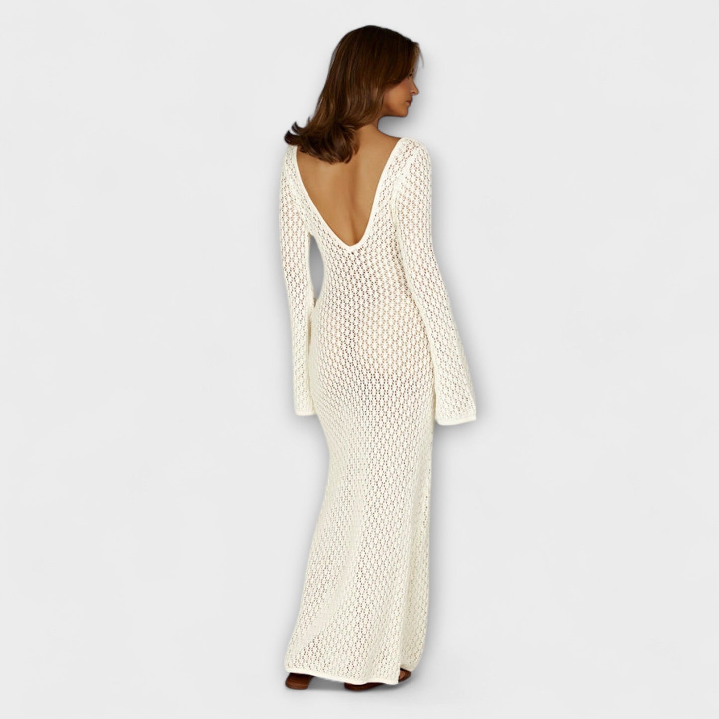 Chic White Sundress for Summer Vacation