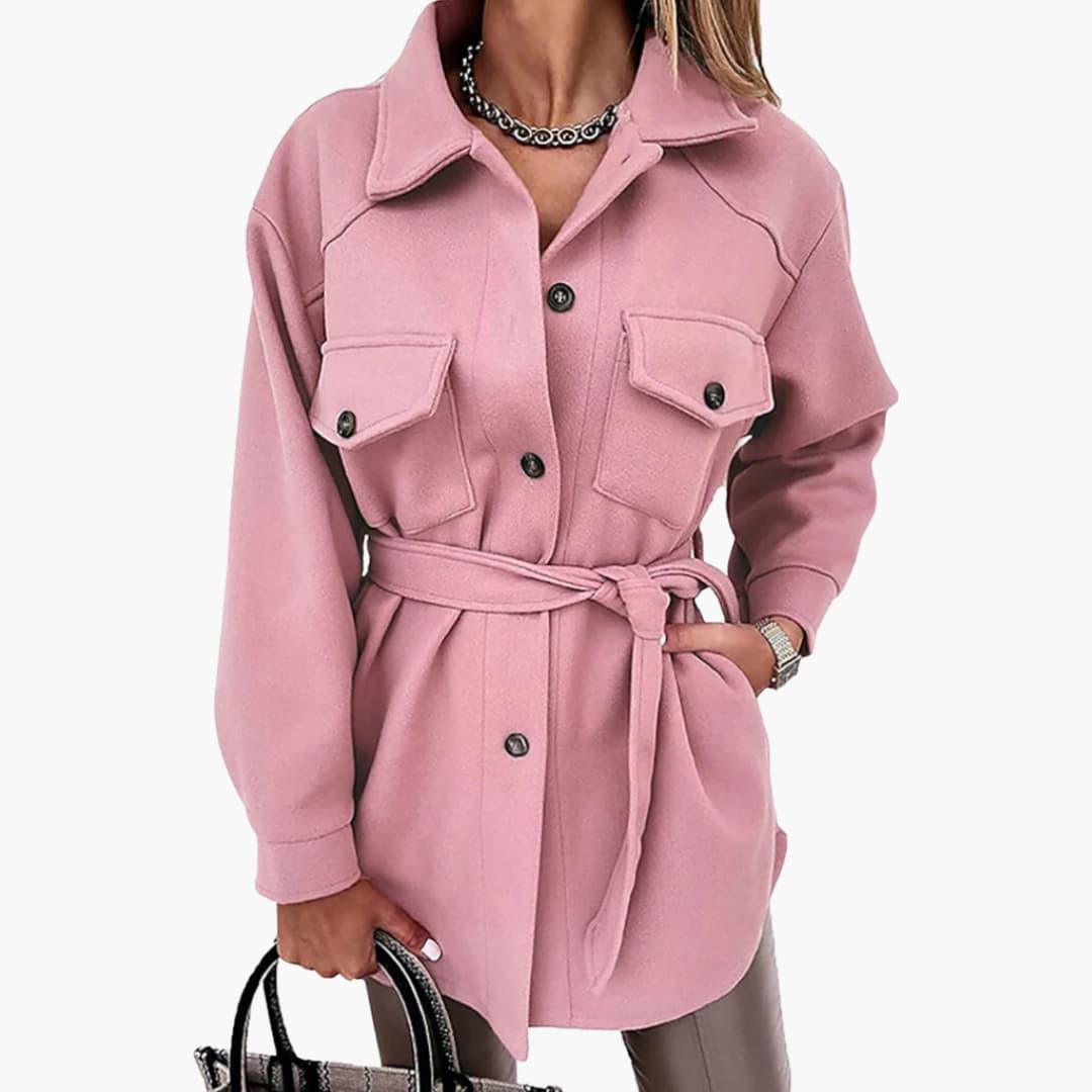 Ladies Classic Button Front Jacket
