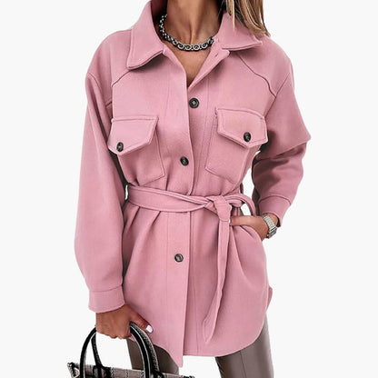 Ladies Classic Button Front Jacket