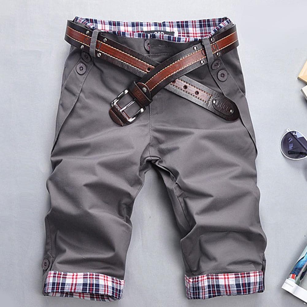 Casual Men's Chino Pants with Button Fly - Nocini