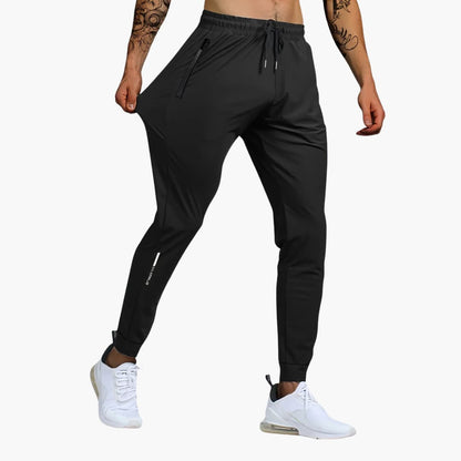 Men's Athletic Jogger Pants with Elastic Waist - Olytrend