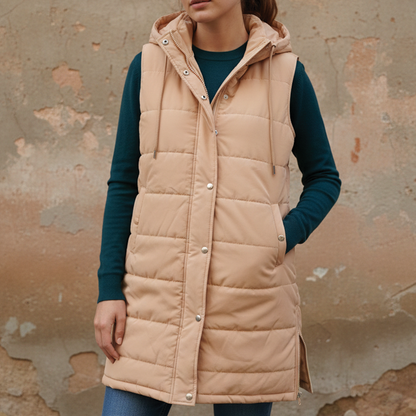 Padded Quilted Gilet Vest