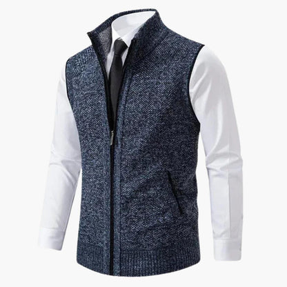 Men's Zipper Front Tank Vest