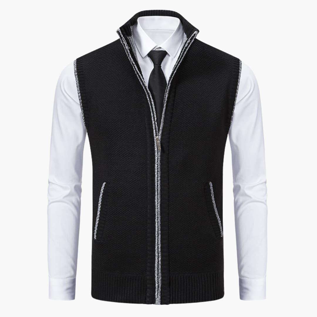Men's Zipper Front Tank Vest