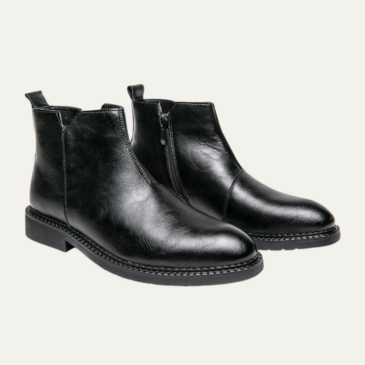 Genuine Leather Men's Ankle Boots