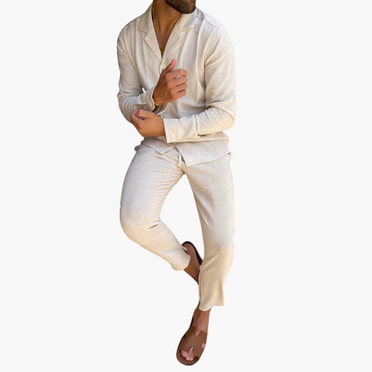 Breathable Mens 2-Piece Casual Outfit
