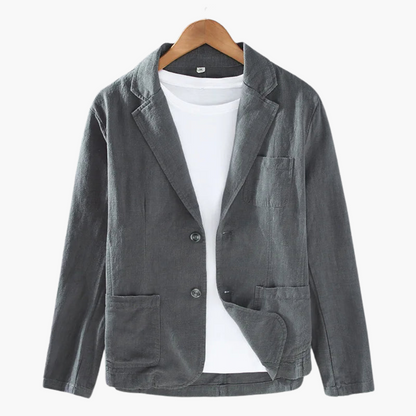 Relaxed Fit Mens Blazer – Lightweight Summer Jacket