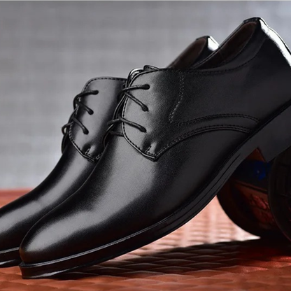 Stylish Men's Genuine Leather Dress Shoes