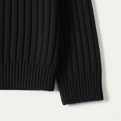 Classic Men's Crew Neck Wool Knit Sweater