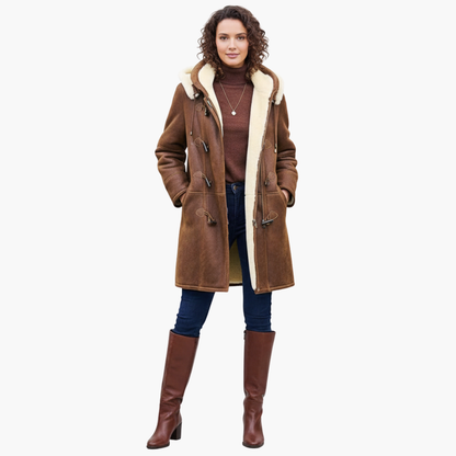 Warm Waterproof Parka for Women with Hood