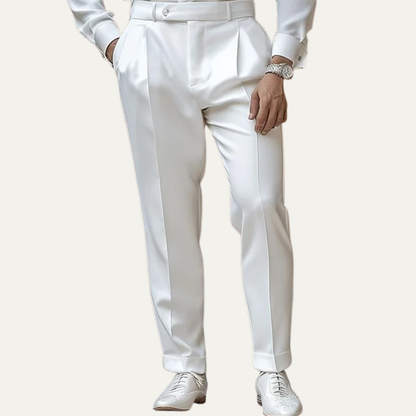 Relaxed Fit Men's Straight Leg Chino Pants
