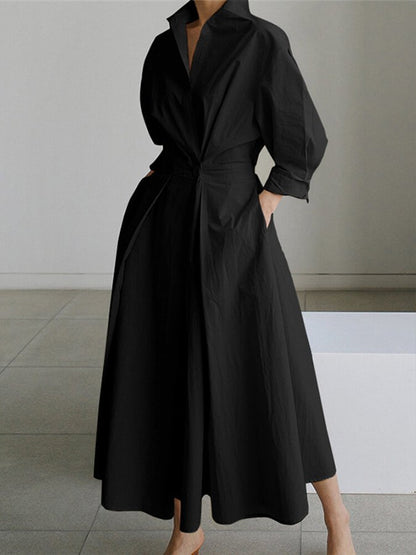 Elegant Long Sleeve Maxi Dress for Women