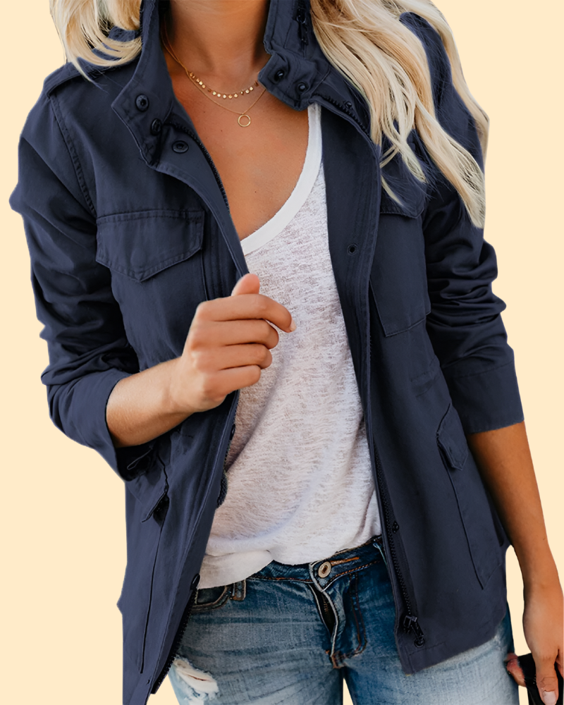 Comfortable Women's Blue Jean Jacket