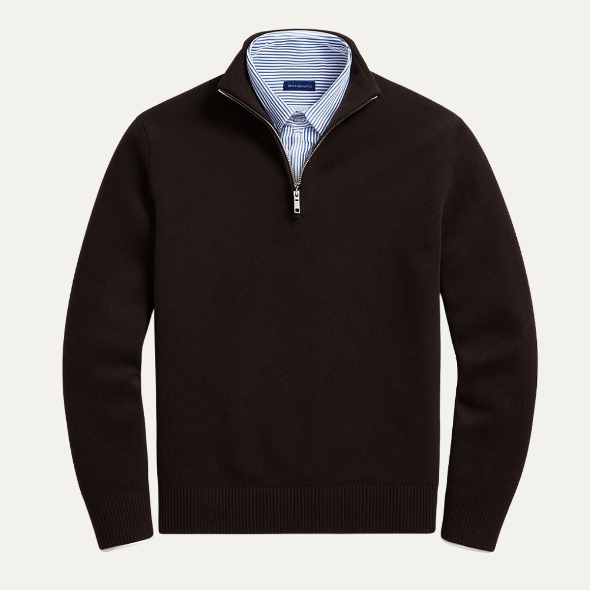 Stylish Quarter Zip Sweater for Men