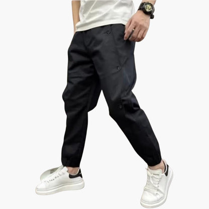 Comfortable Summer Pants for Men with Elastic Hem
