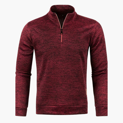 Men's Long Sleeve Half Zip Sweatshirt
