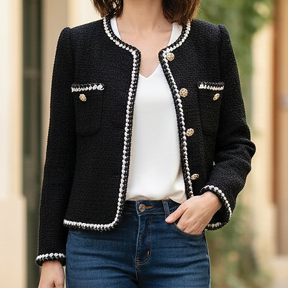 Classic Fit Women's Tweed Jacket