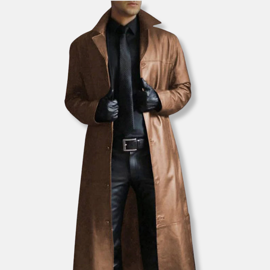 Classic Men's Slim Fit Overcoat
