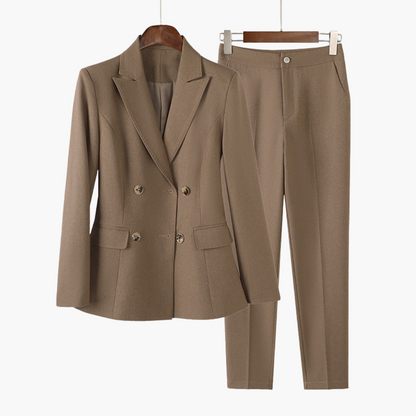 Classic 2pc Ladies Business Suit Jacket and Trousers