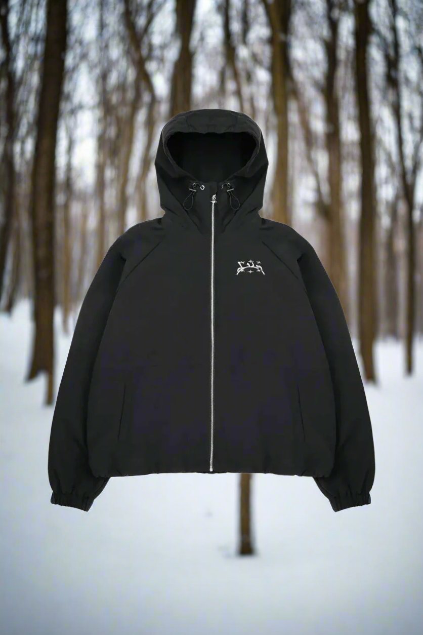 Waterproof Men's Hooded Jacket with Zipper