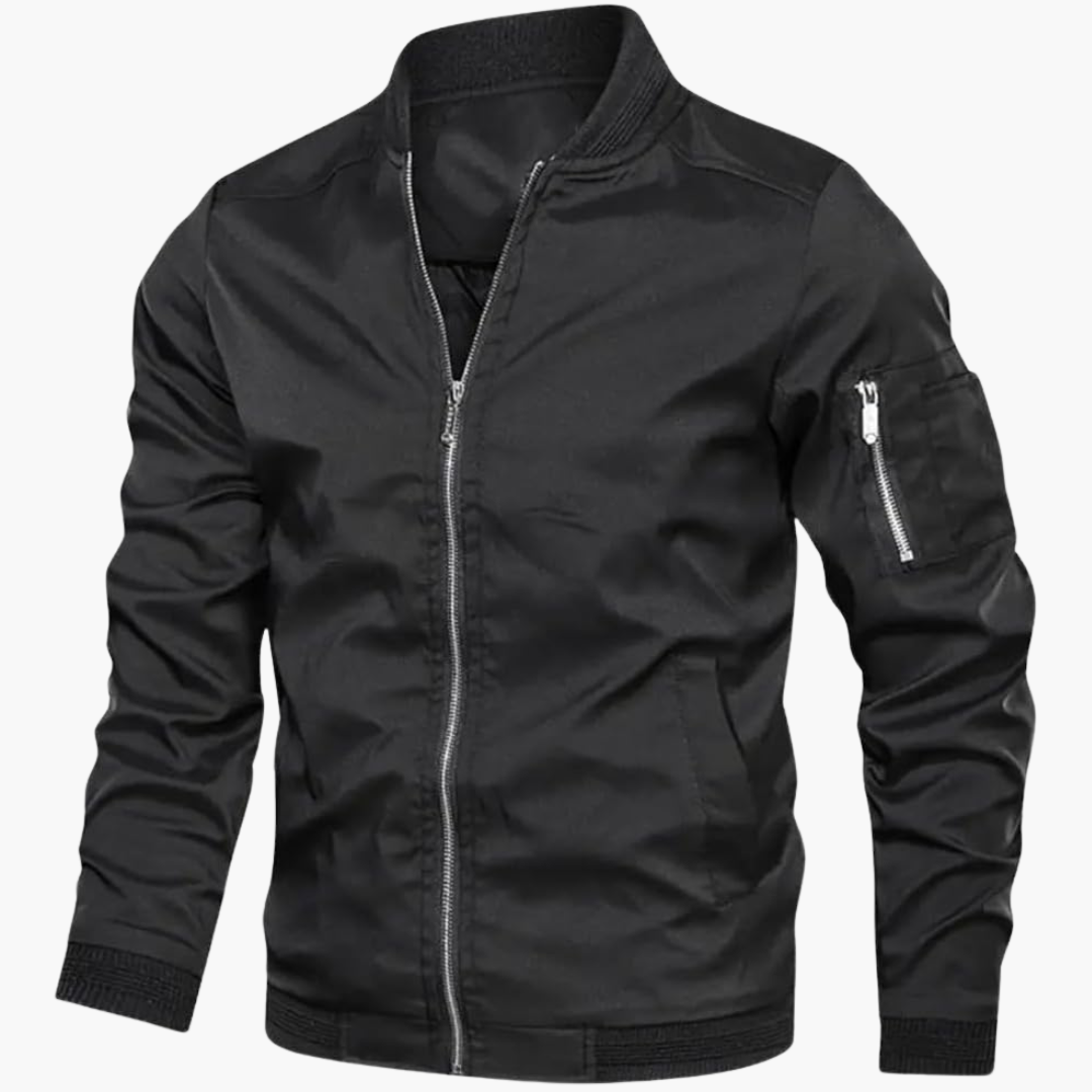 Slim Fit Casual Bomber Jacket
