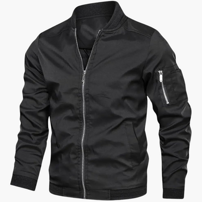 Slim Fit Casual Bomber Jacket