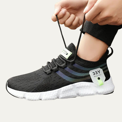 Comfortable Men's Running Shoes for Flat Feet Support - Nocini