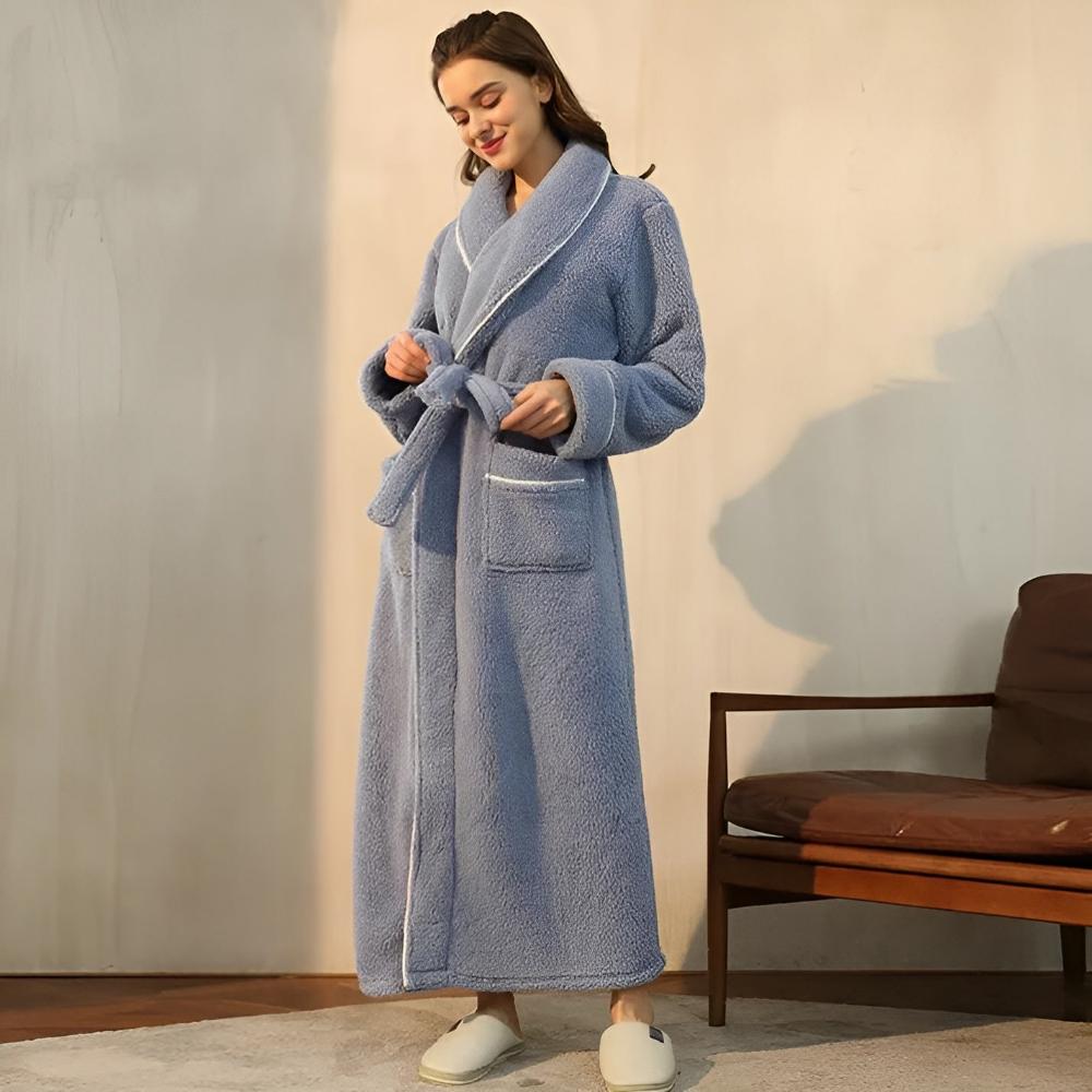 Plush Soft Cozy Spa Bathrobe - Olytrend