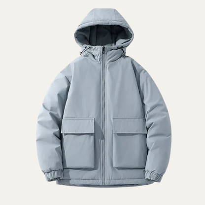 Thermal Mens Insulated Parka Jacket with Hood