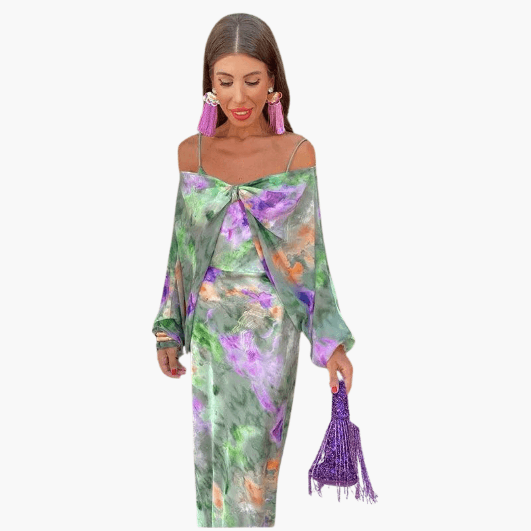 Beautiful Long Lace Women's Party Dress