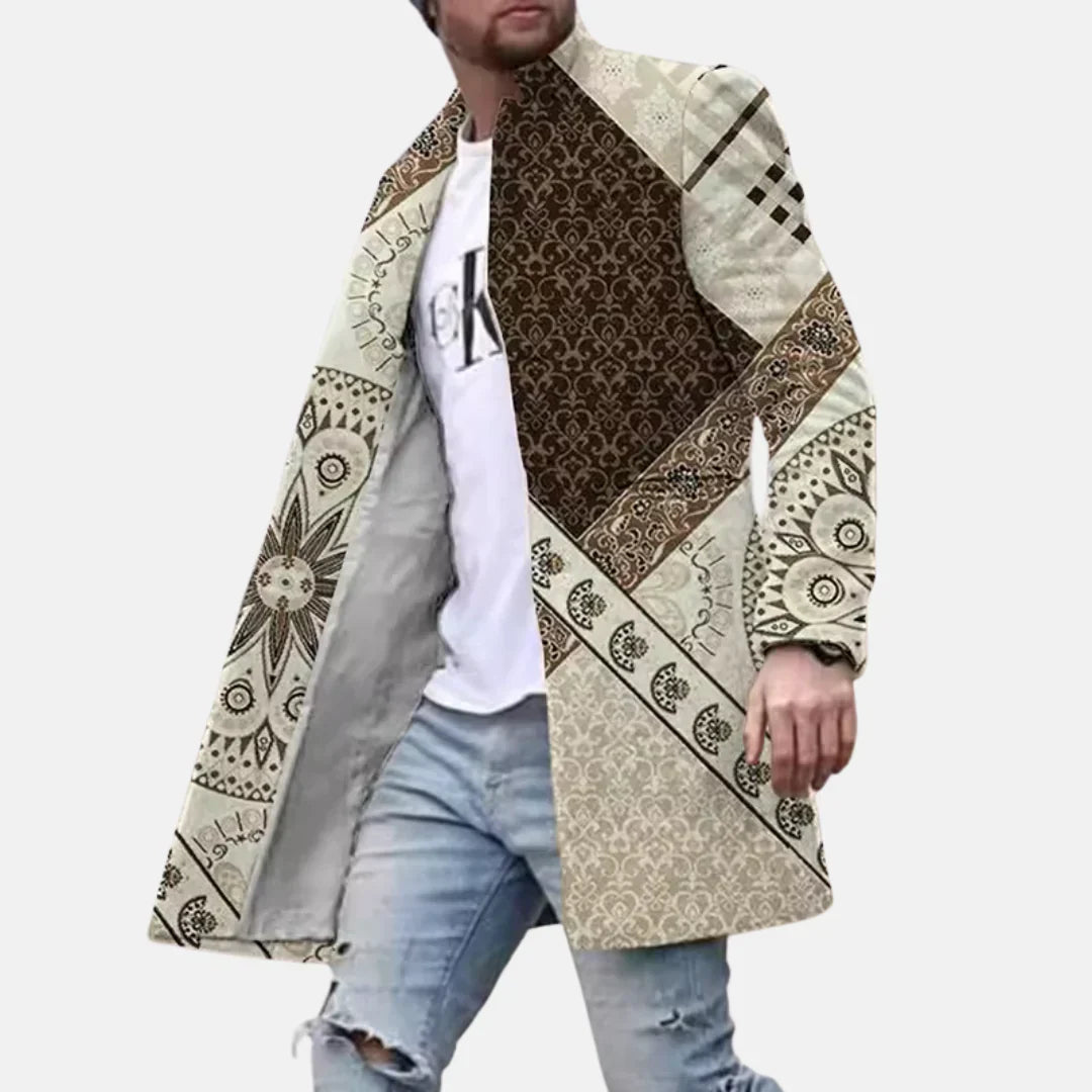 Urban Style Coat - Relaxed Fit Men's Jacket - Olytrend