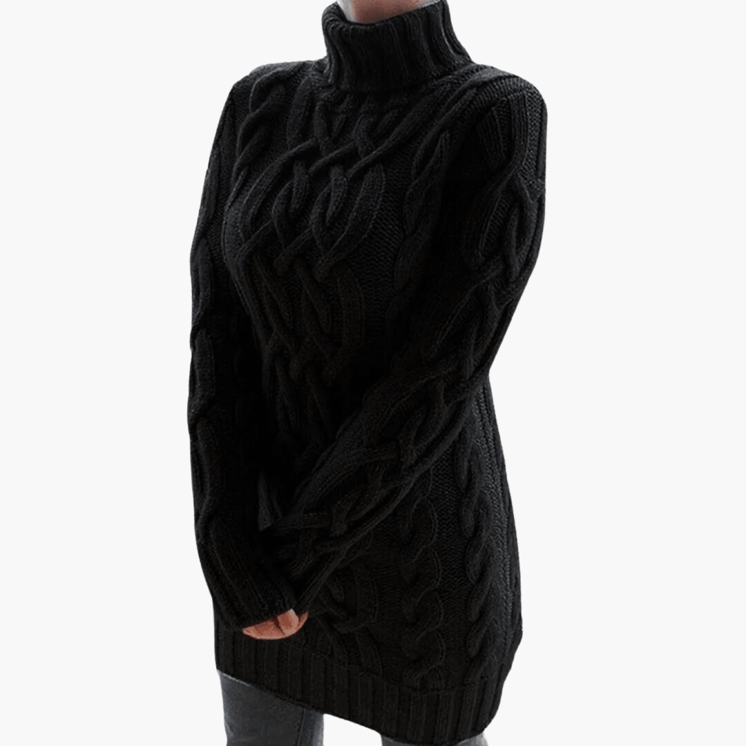 Cozy Crew Neck Knit Sweater for Women