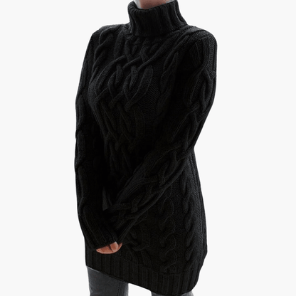 Cozy Crew Neck Knit Sweater for Women