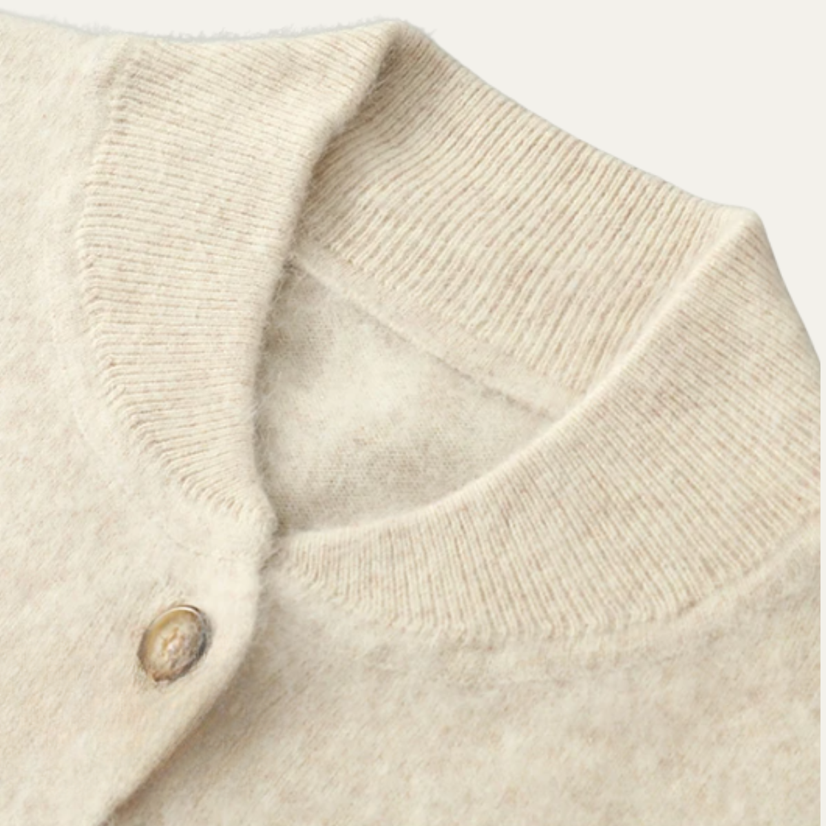 Luxury Men's Cashmere Button Cardigan Sweater