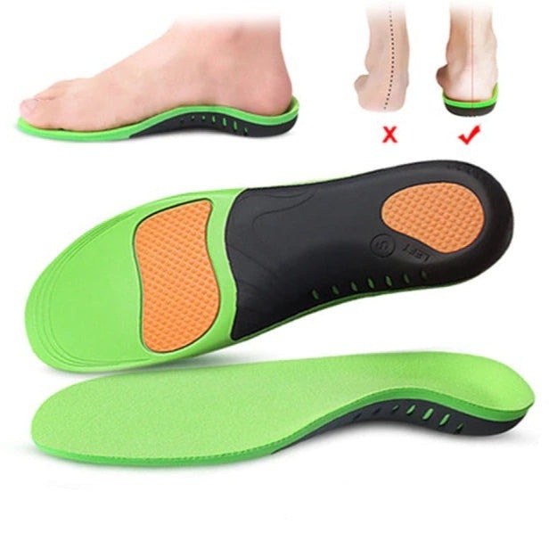 Supportive Arch Insoles for Flat Feet