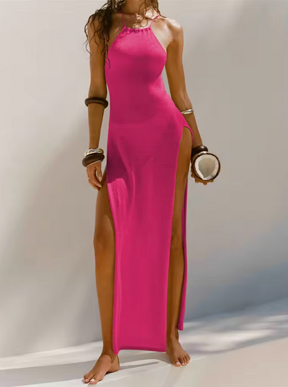 Long Flowy Women's Summer Maxi Dress