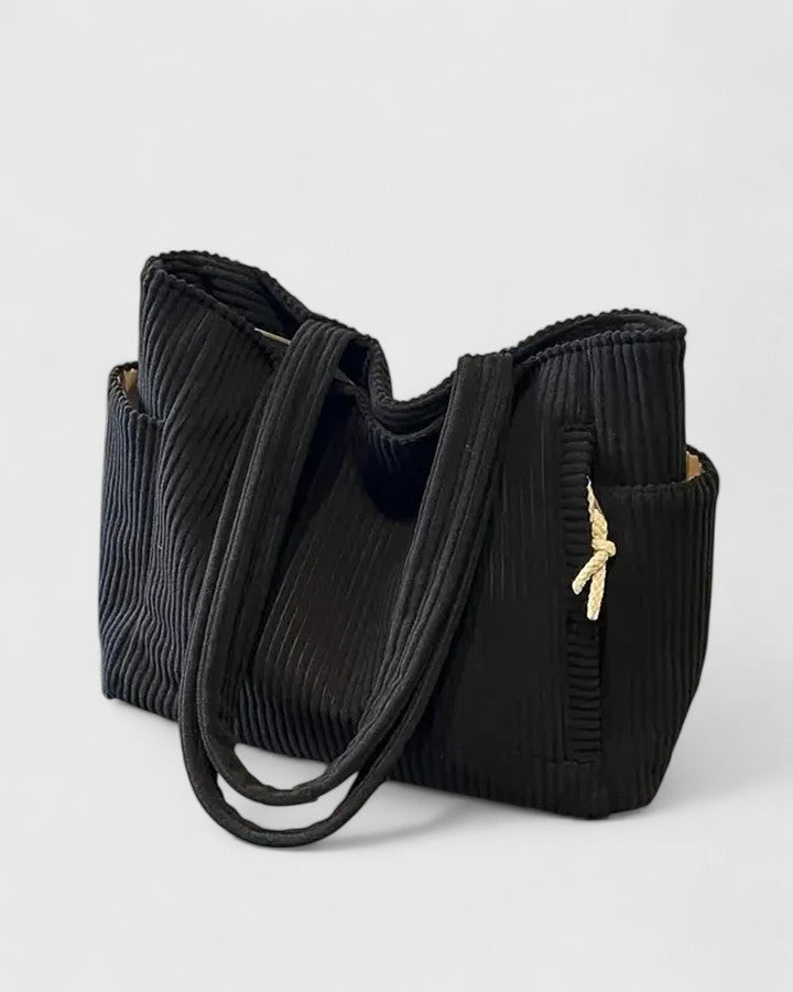 Premium Textured Tote Handbag - Olytrend