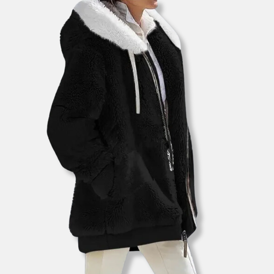 Cozy Oversized Fleece Hoodie Jacket