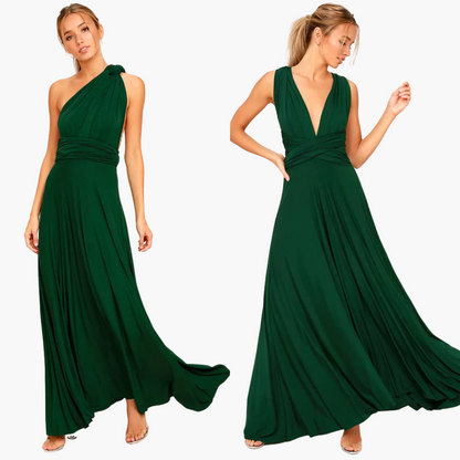 Elegant V-Neck Formal Women's Gala Dress