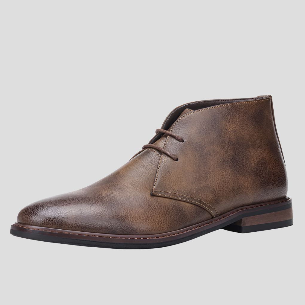 Retro Style Men's Ankle Boots