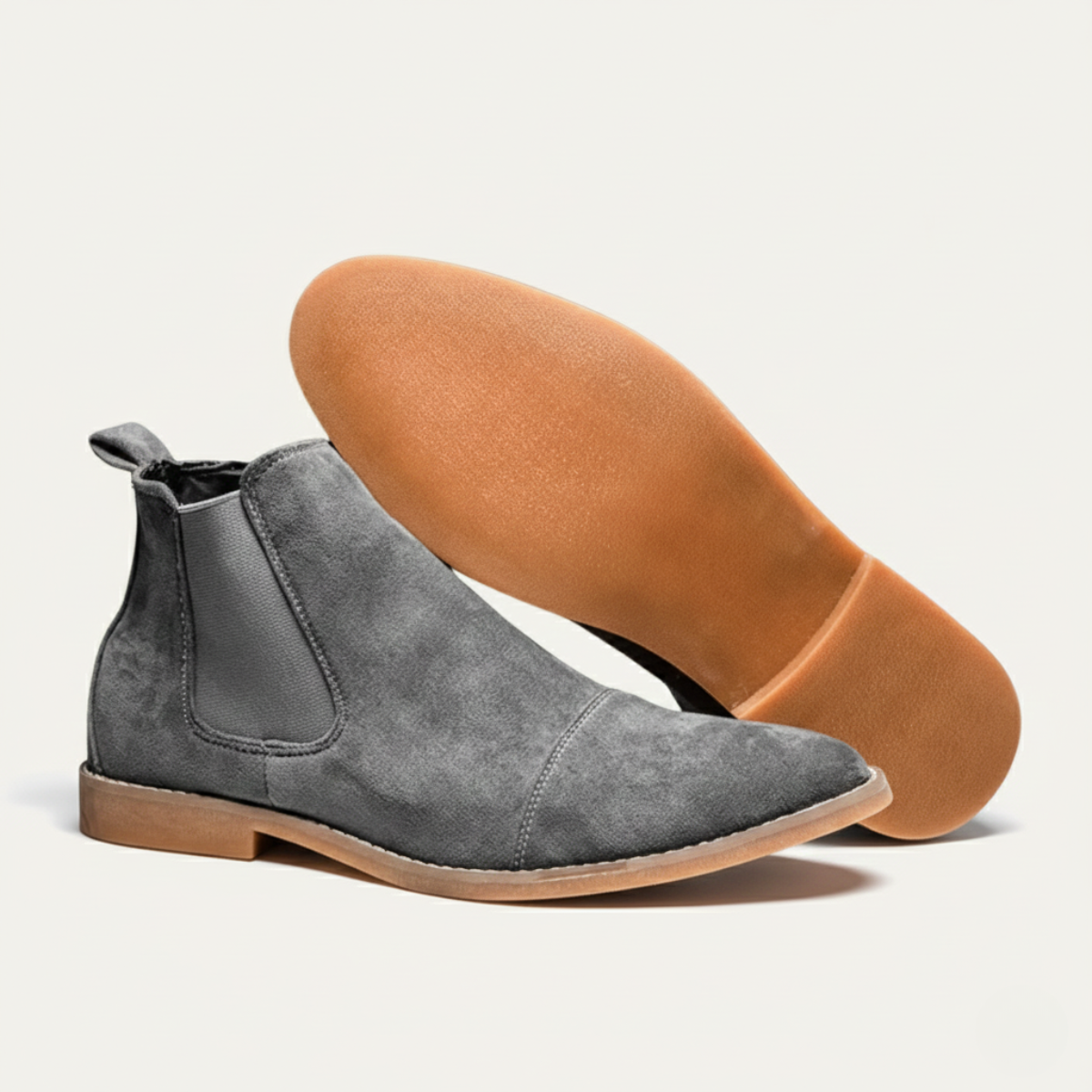Comfortable Men's Suede Chelsea Boot Shoes