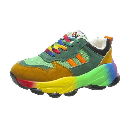 Fashionable Colorful High Top Sneakers